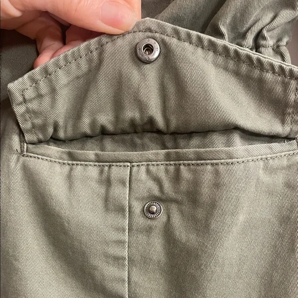 a.n.a Utility Jacket in Olive Green - Picture 7 of 13